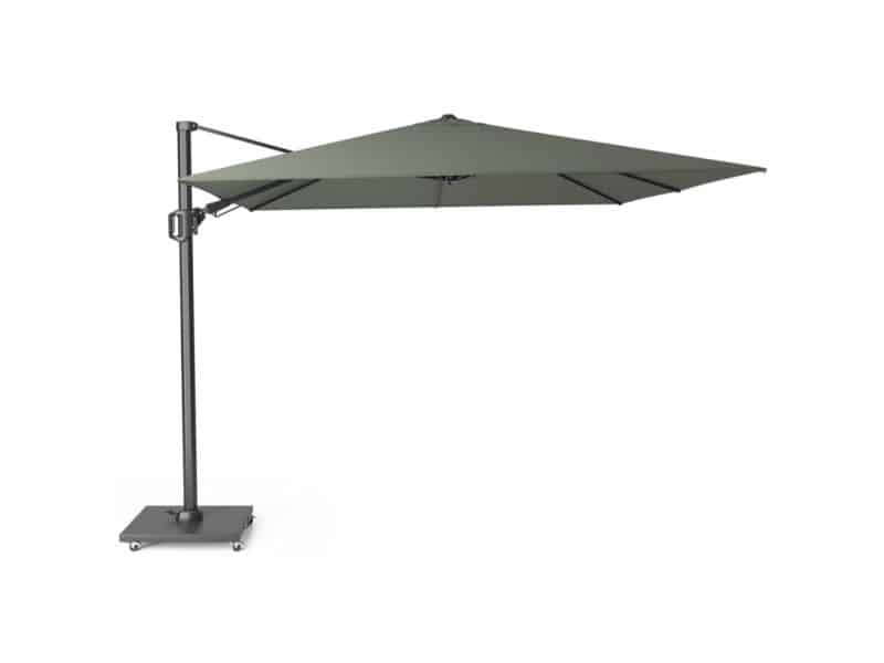 Challenger T² zweefparasol | 300x300cm | olijfgroen