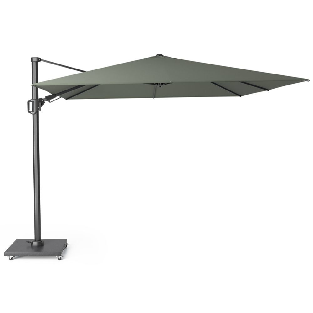 challenger t² zweefparasol | 300x300cm | olijfgroen