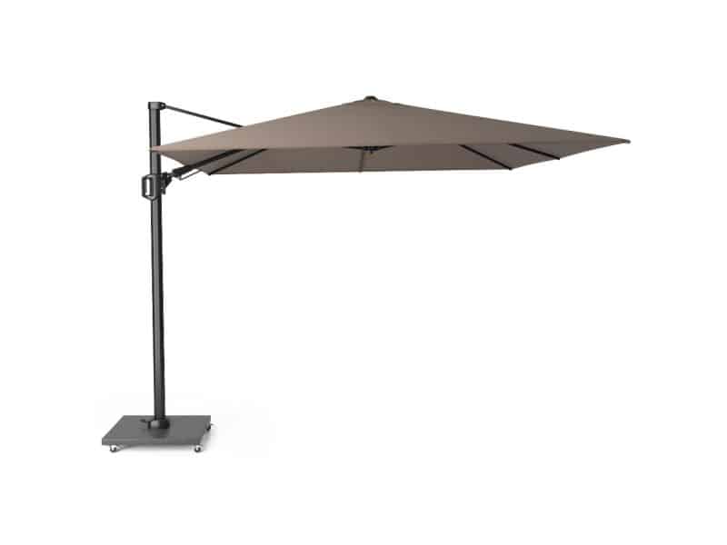 Challenger T² zweefparasol - premium doek | 300x300cm | Havanna