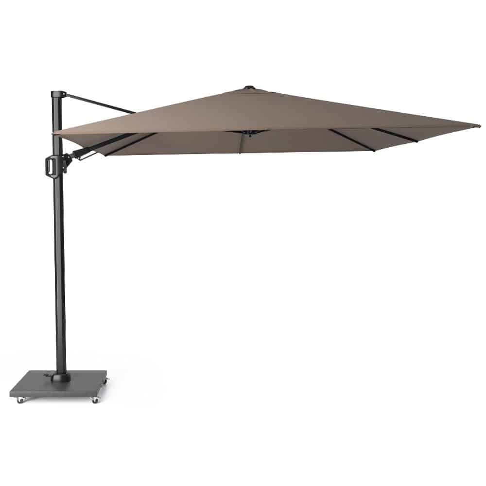 challenger t² zweefparasol premium doek | 300x300cm | havanna