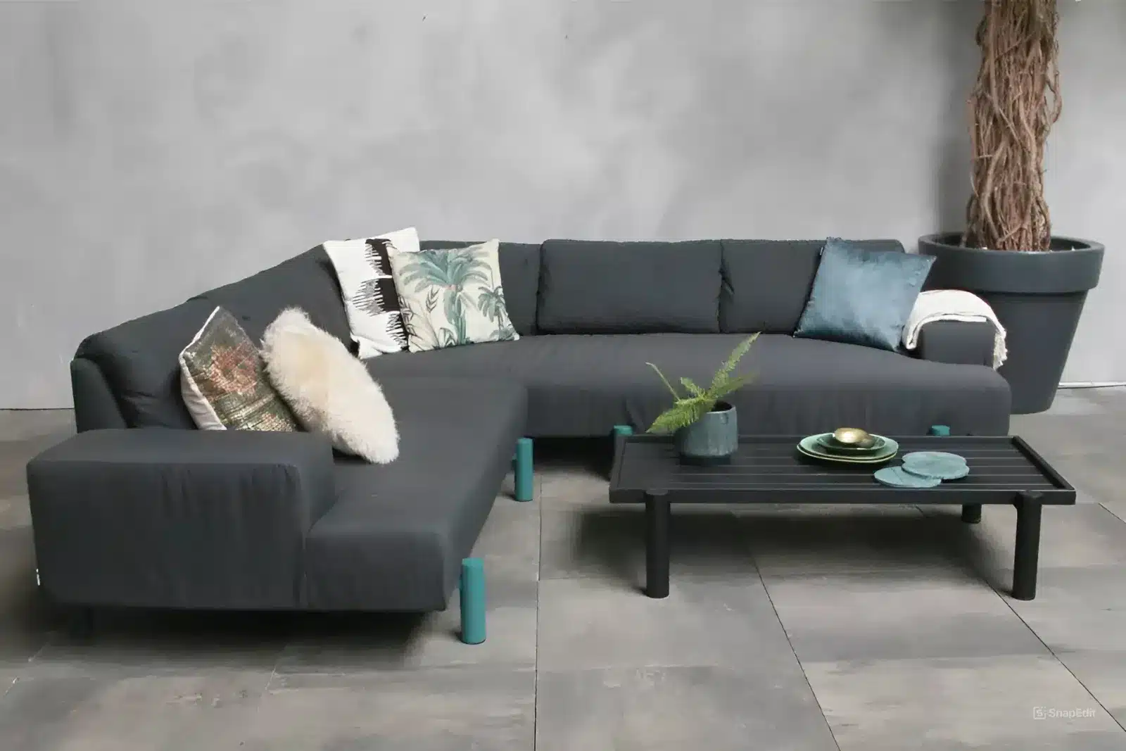 fonteyn | loungeset twins | sooty green