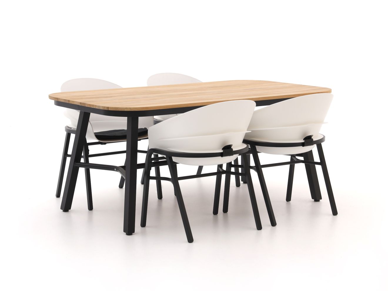 hartman tubb dining tuinset 185cm 5 delig verstelbaar laagste prijsgarantie!