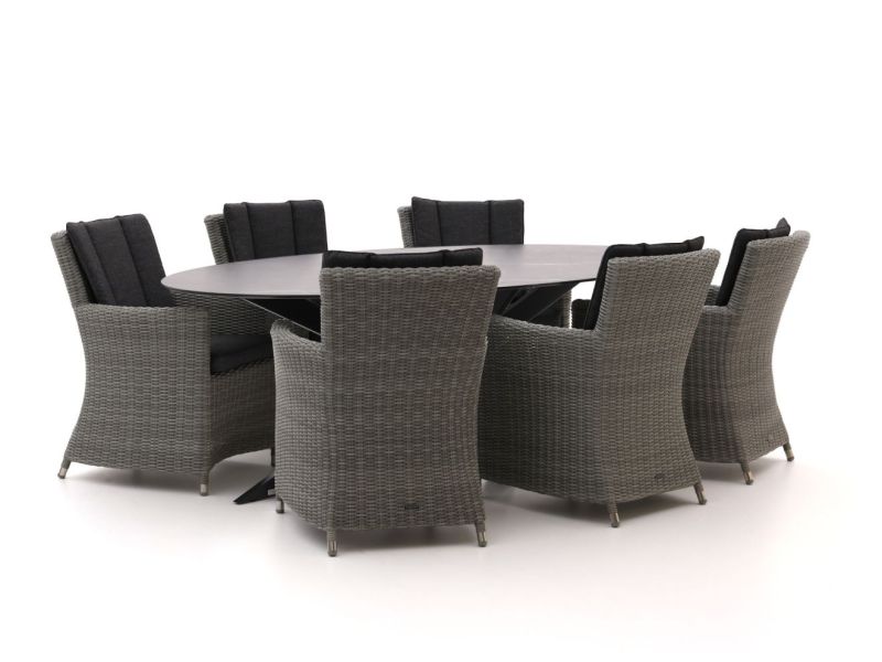 Intenso Adriano/Furato ellips 240cm dining tuinset 7-delig - Laagste prijsgarantie!