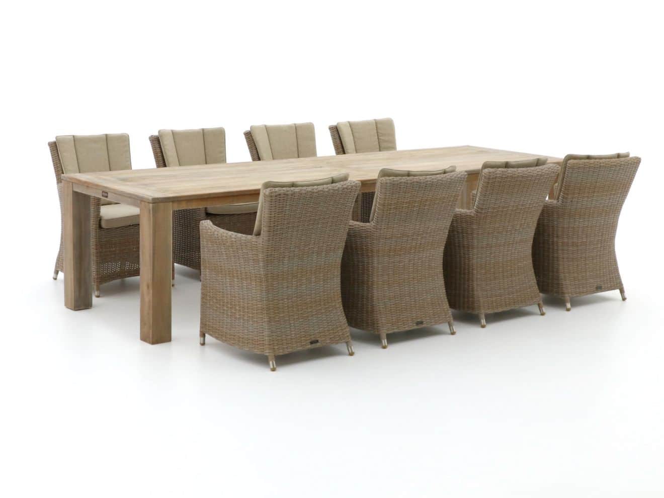 intenso adriano/rough x 320cm dining tuinset 9 delig laagste prijsgarantie!