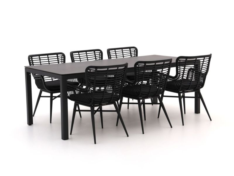Intenso Asti/La Fonte 220cm dining tuinset 7-delig - Laagste prijsgarantie!