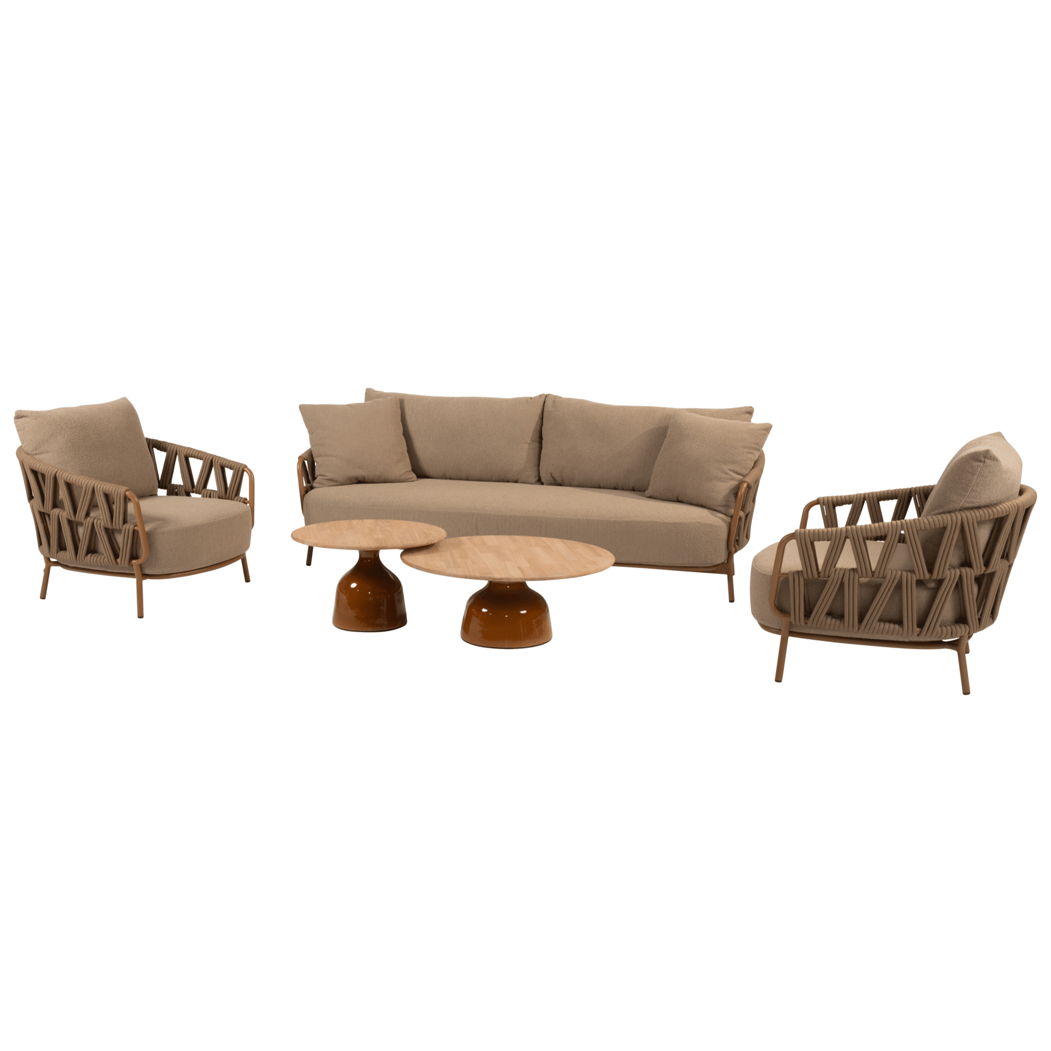 june biarritz stoel bank loungeset 5 delig amber 4 seasons outdoor