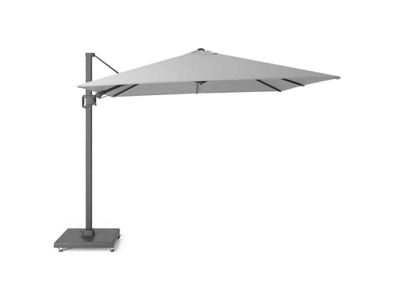 Milano T² zweefparasol | 300x300cm | Light Grey