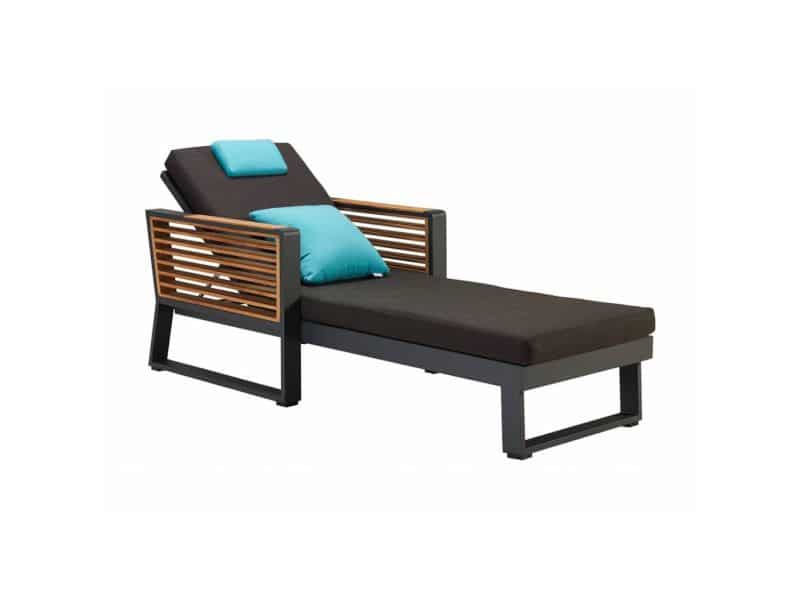 New York ligbed aluminium antraciet