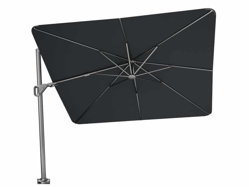 Nexus T2 premium zweefparasol 300x300 cm faded black