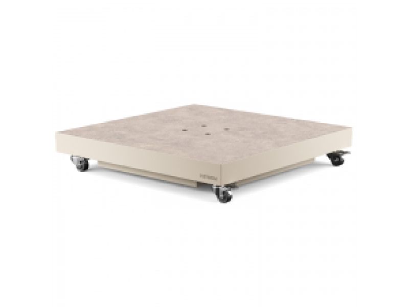 Parasolvoet Ceramica vulbaar tot 90kg sandstone