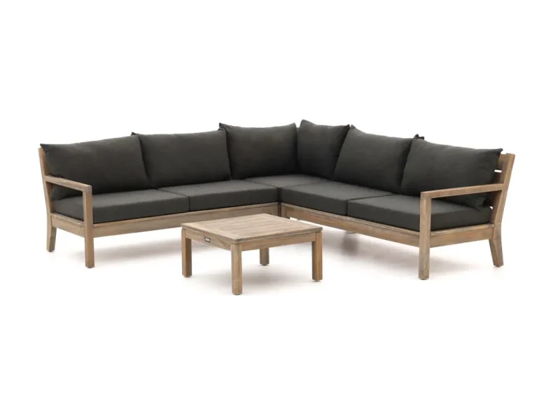 ROUGH Batang hoek loungeset 4-delig - Laagste prijsgarantie!