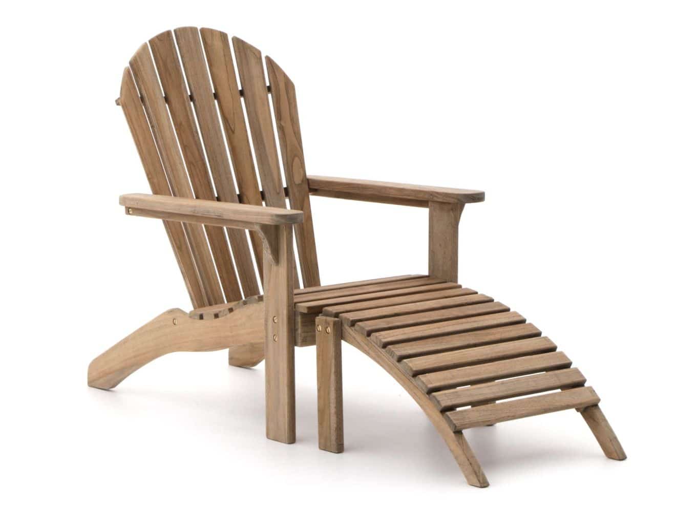 rough s adirondack lounge tuinstoel met voetenbank laagste prijsgarantie!