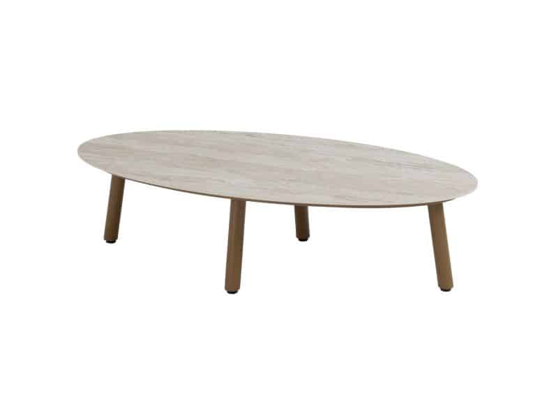 Salute lounge tuintafel 120x65xH30 cm ceramic amber Taste 4SO