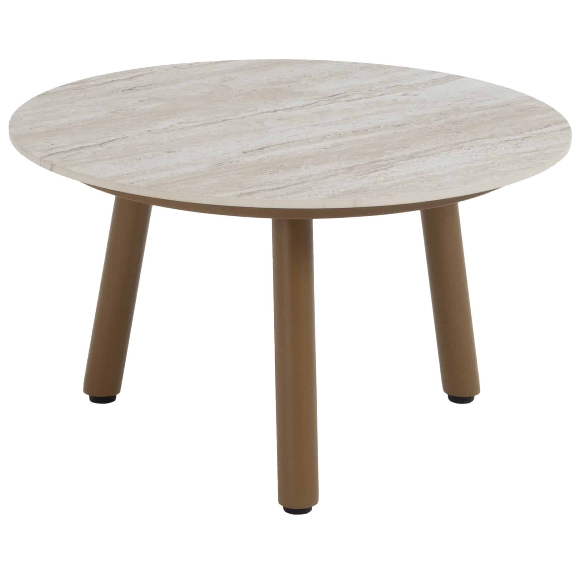 salute lounge tuintafel 60xh35 cm ceramic amber taste 4so