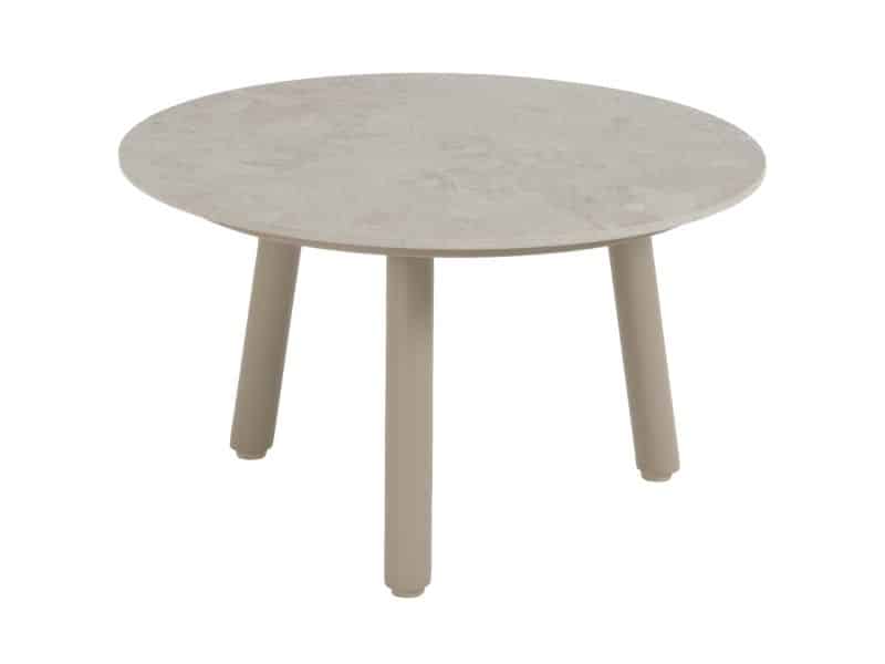 Salute lounge tuintafel 60xH35 cm ceramic latte Taste 4SO