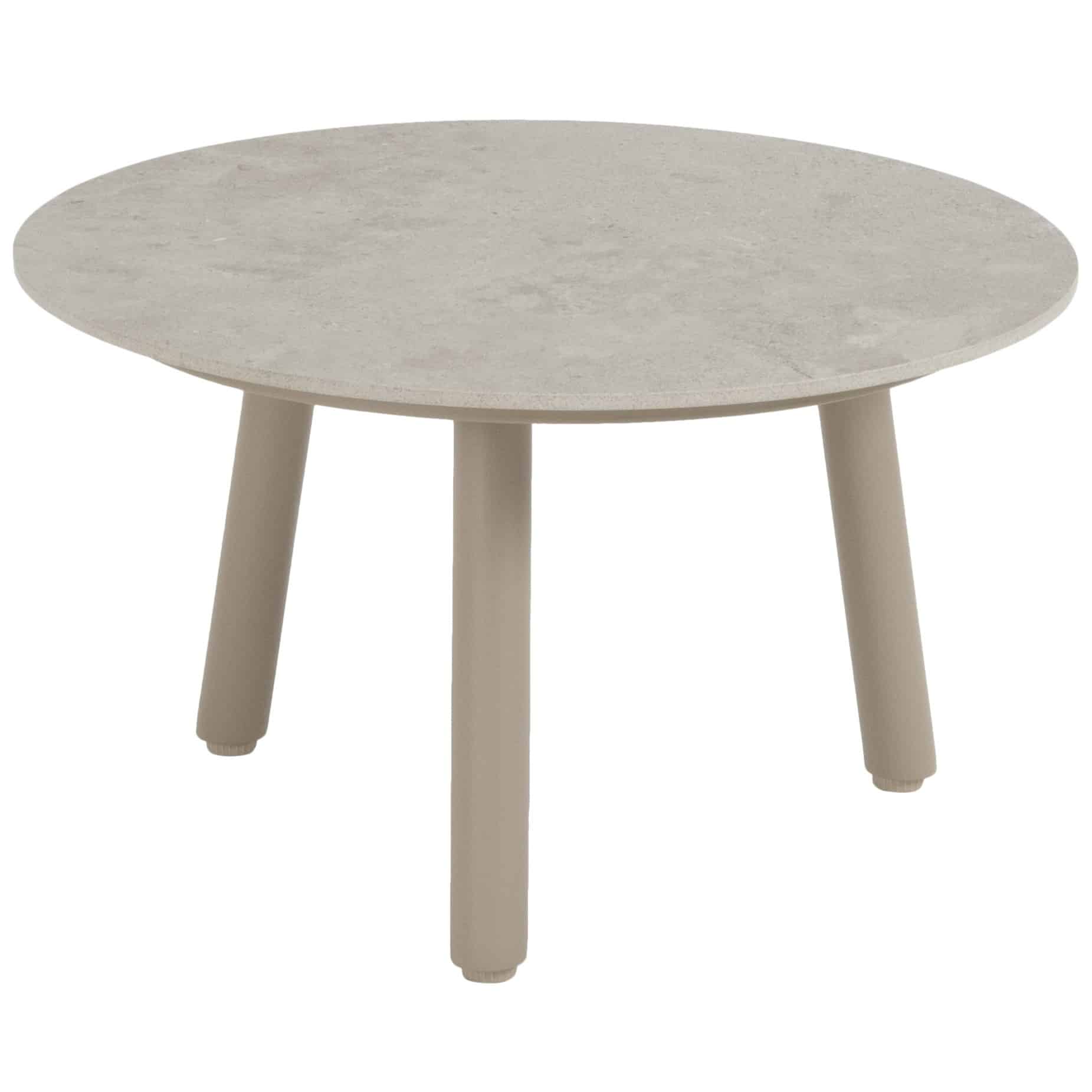 salute lounge tuintafel 60xh35 cm ceramic latte taste 4so