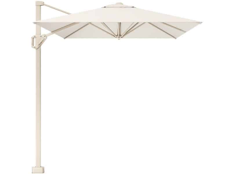 Voyager T1 zweefparasol 250x250 cm sandstone Ivory