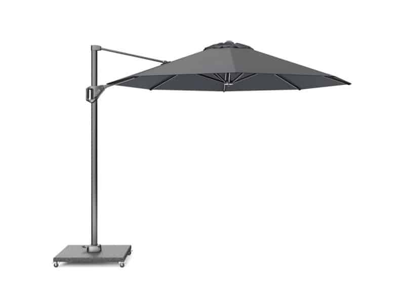 Voyager T1 zweefparasol 300 cm rond antraciet