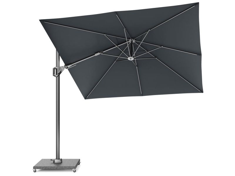 Voyager T2 zweefparasol 270x270 cm Faded black