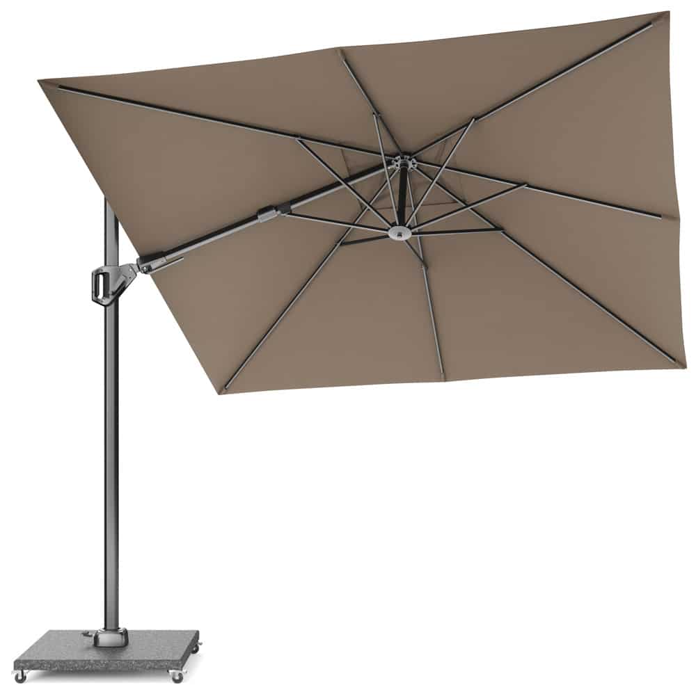 voyager t2 zweefparasol 270×270 cm havanna