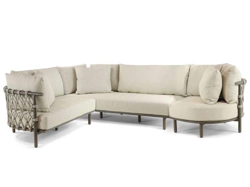 4 Seasons Outdoor Ezra organisch loungeset 3-delig