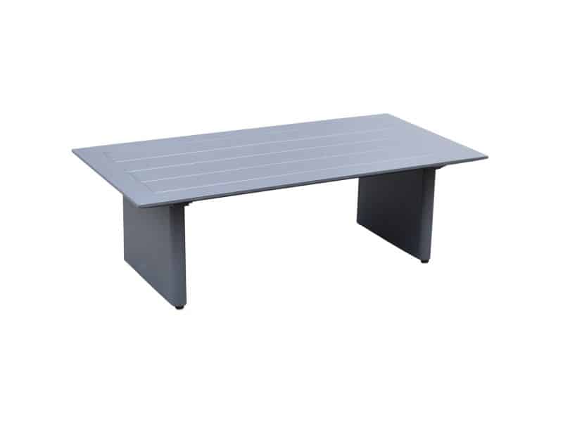 Avellino lounge tuintafel 120x61xH40 cm aluminium antraciet