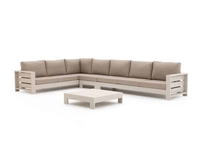 Bellagio Avolo hoek loungeset 4-delig links 7-zits - Laagste prijsgarantie!