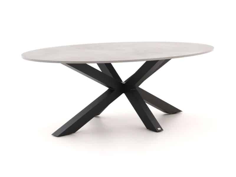 Bellagio Induno Ellips dining tuintafel 240x120cm - Laagste prijsgarantie!