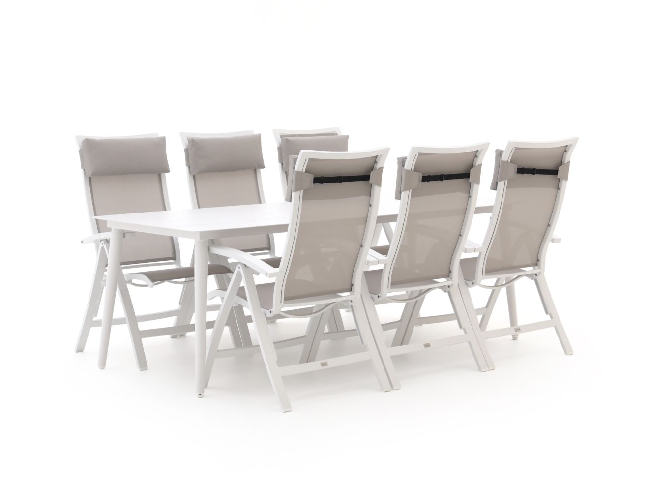 bellagio lugo/sora 220cm dining tuinset 7 delig verstelbaar laagste prijsgarantie!