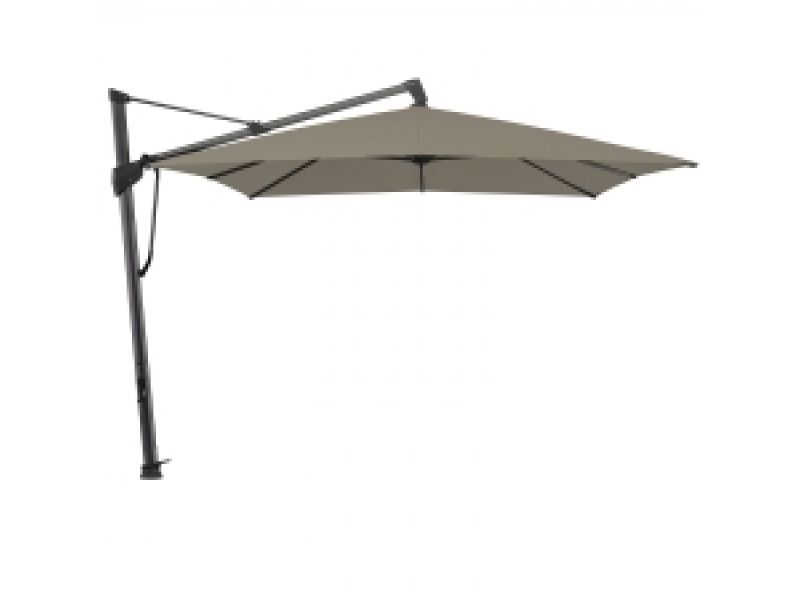 Glatz zweefparasol Sombrano® S+ 350x350cm Stofklasse 4 (461 Taupe)