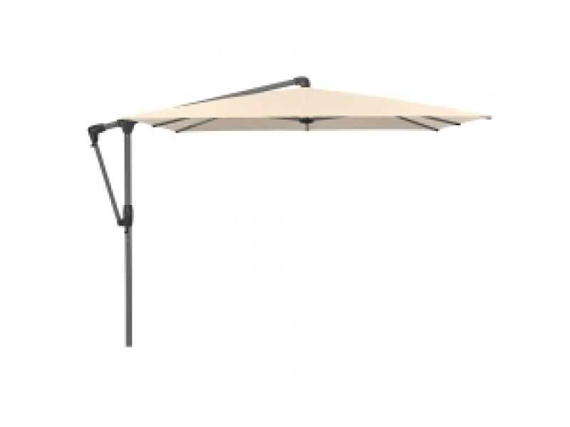 Glatz zweefparasol Sunwing® Casa easy 270x270cm stofklasse 2 eggshell (antraciet frame)