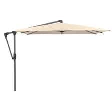 glatz zweefparasol sunwing® casa easy 270x270cm stofklasse 2 eggshell (antraciet frame)