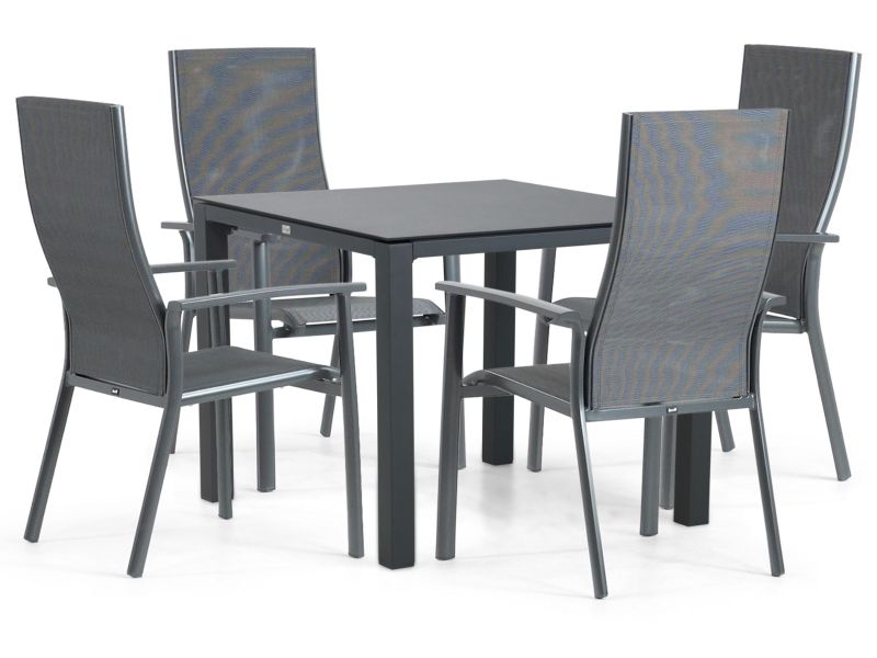 Hartman Sitges/Mateo 90 cm dining tuinset 5-delig