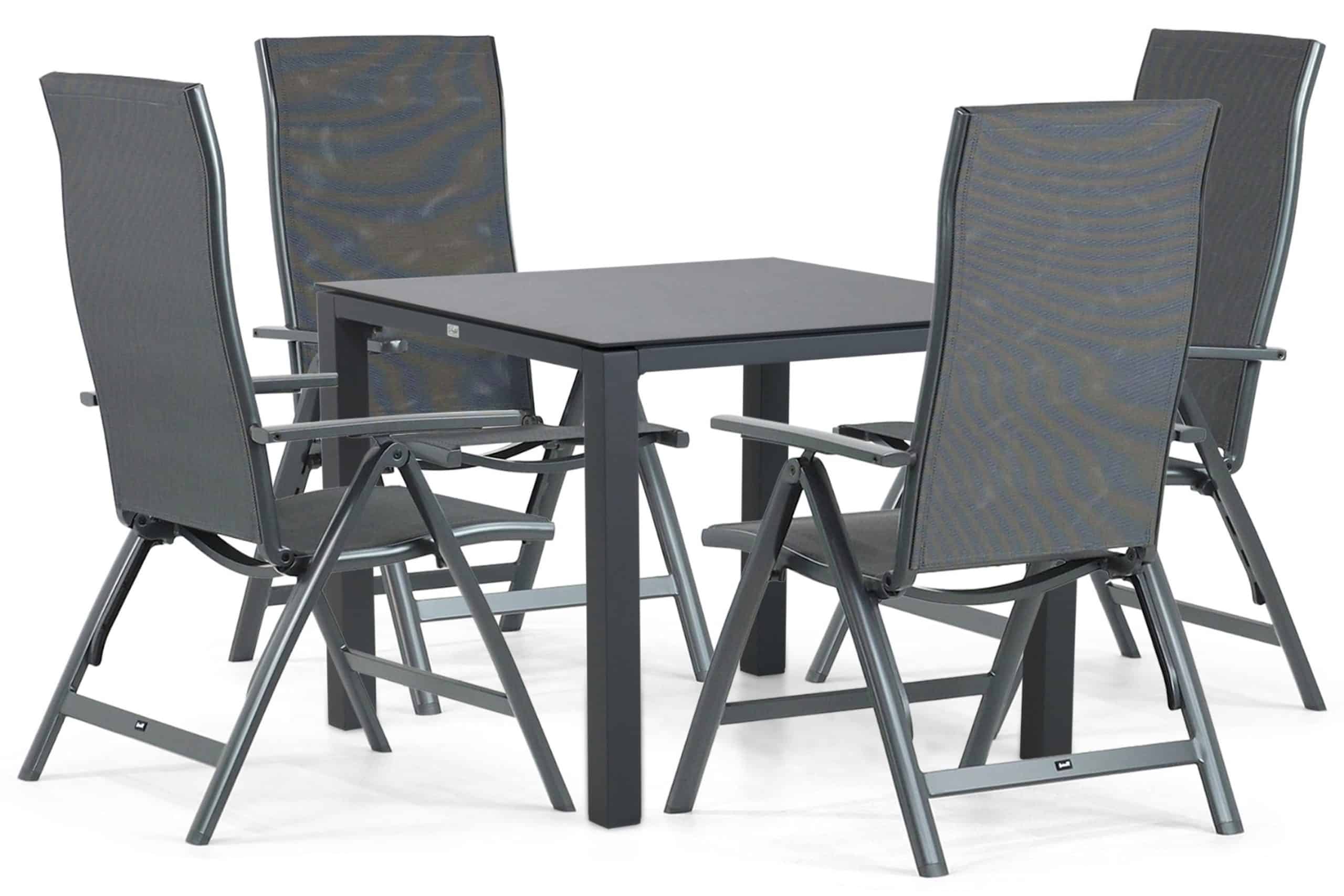 hartman sitges/mateo 90 cm dining tuinset 5 delig