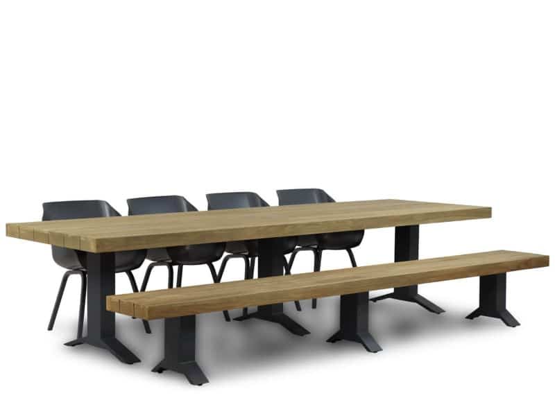 Hartman Sophie element/Superior 330 cm dining tuinset 6-delig