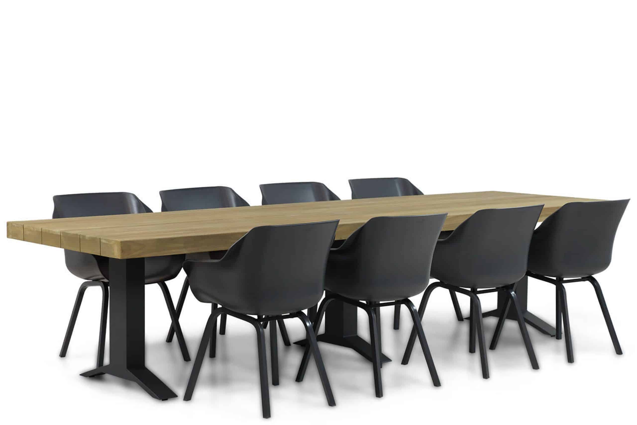 hartman sophie element/superior 330 cm dining tuinset 9 delig