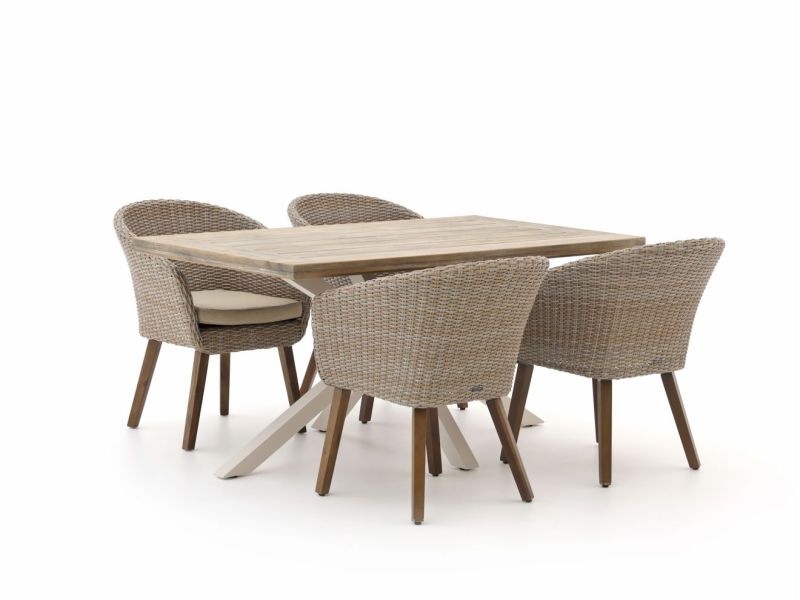 Intenso Tropea/Montorio 160cm dining tuinset 5-delig - Laagste prijsgarantie!