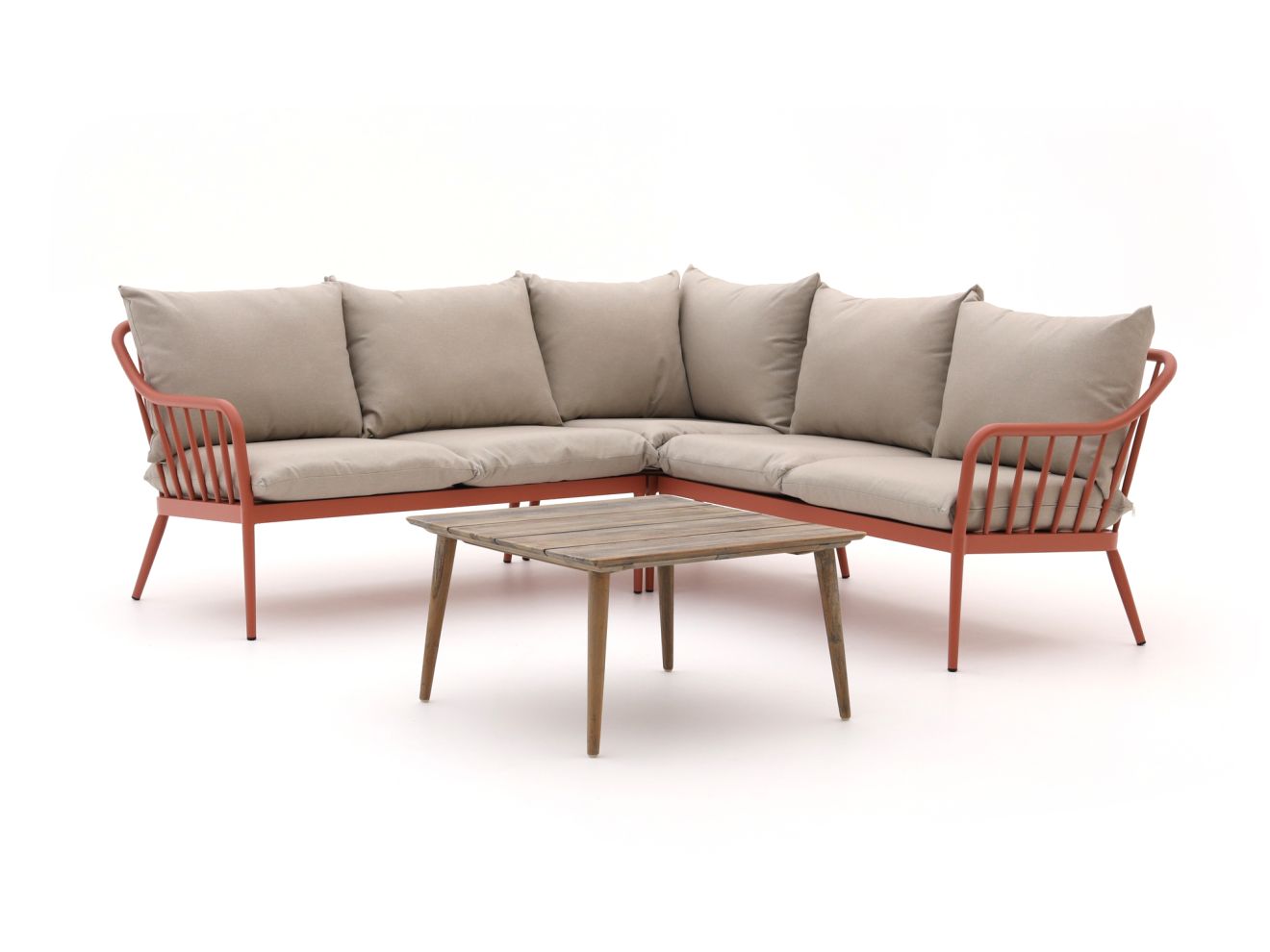 manifesto celante/rough k hoek loungeset 4 delig laagste prijsgarantie!