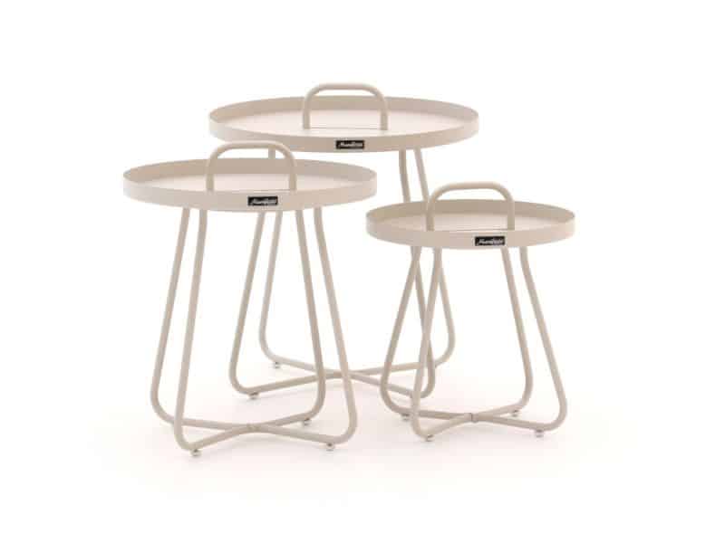 Manifesto Pito bijzet tuintafelset 3-delig - Laagste prijsgarantie!