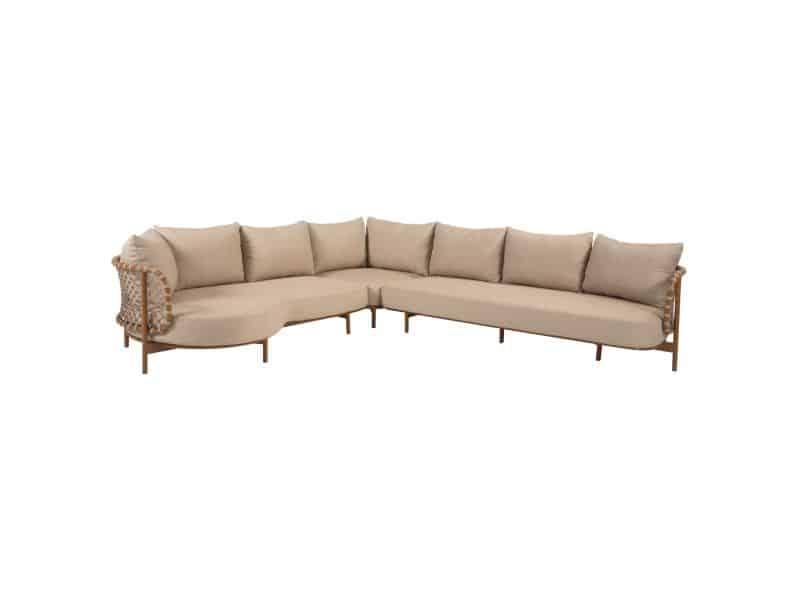 Martinique modulaire hoek loungeset 2 delig amber 4 Seasons Outdoor