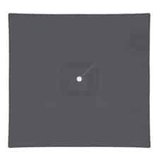 parasoldoek rhino 350x350cm vierkant voor sombrano dark grey (polyester)