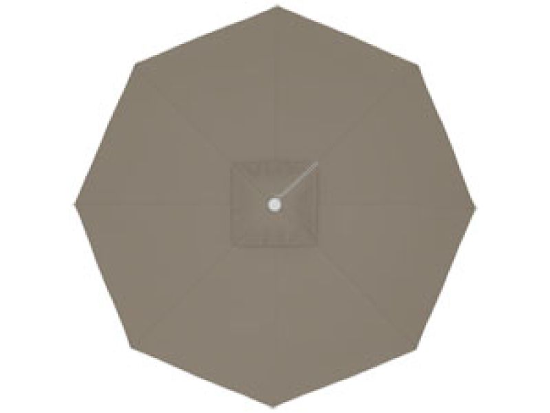 Parasoldoek Rhino 4000cm rond voor Sombrano taupe (polyester)