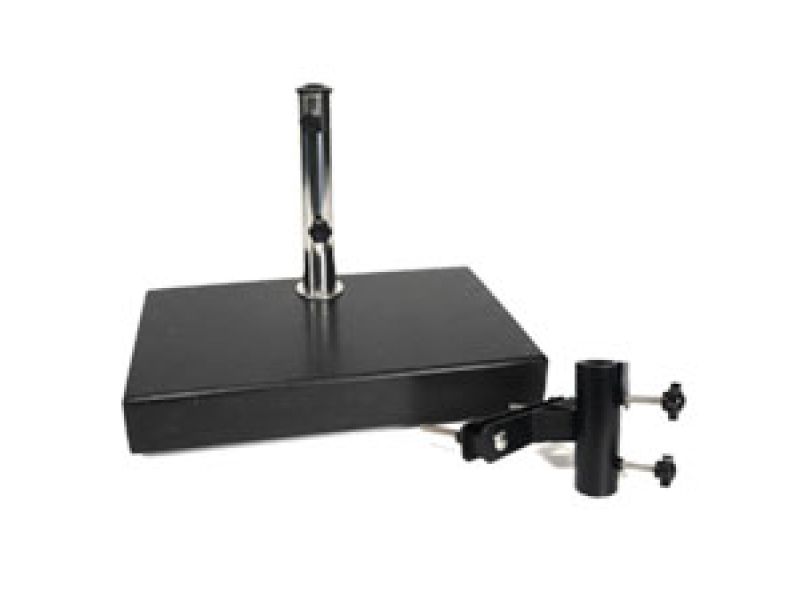 Rhino parasolvoet balkon graniet 30kg met balkonklem grid plus 46mm