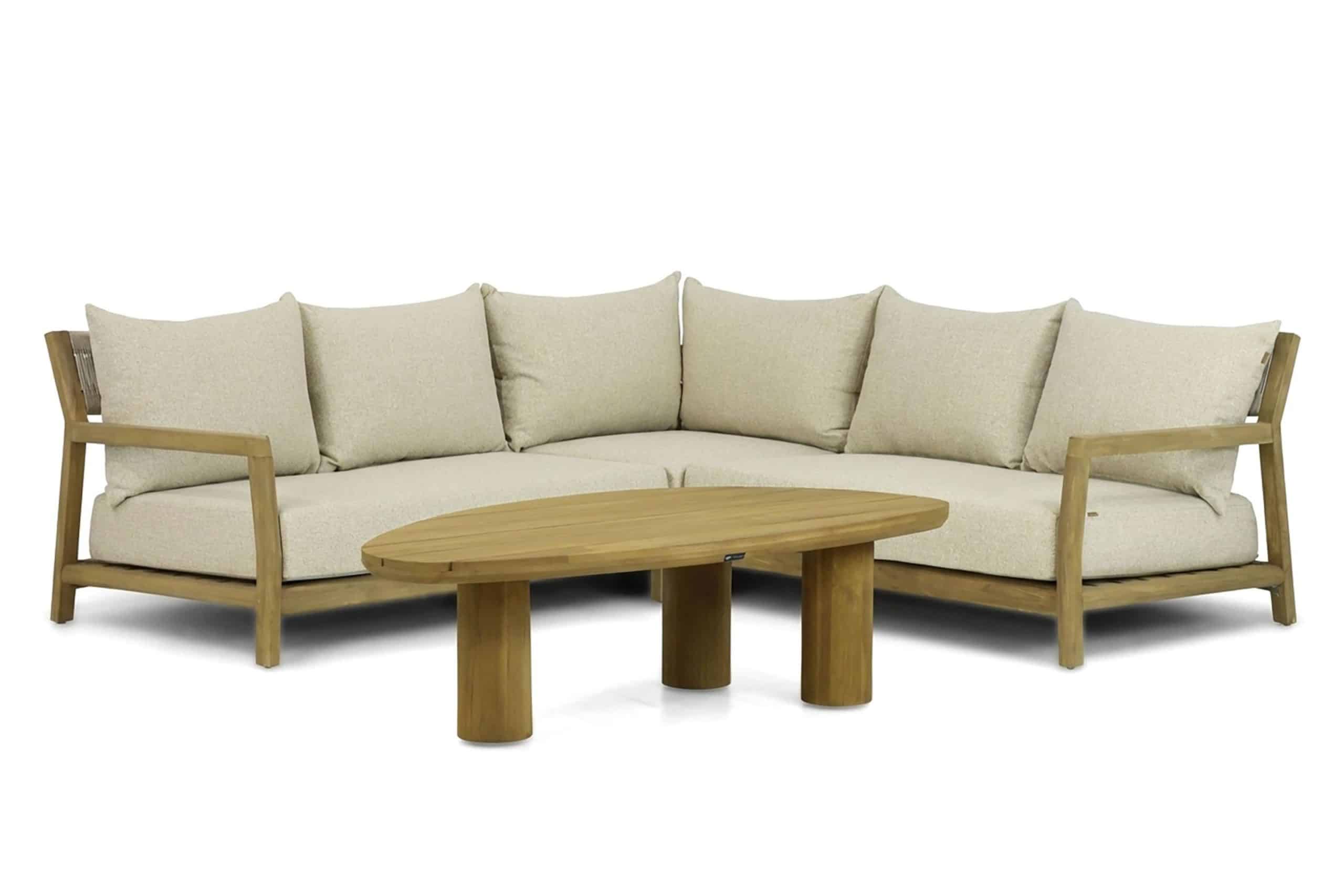 santika suka/riah 135 cm hoek loungeset 4 delig