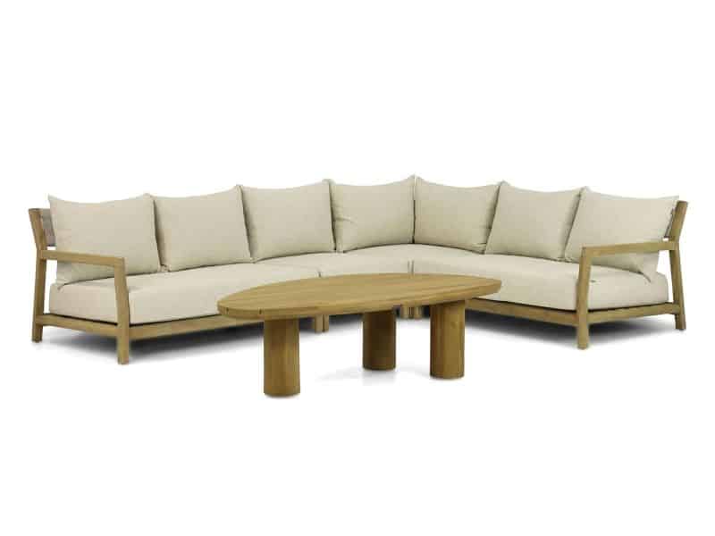Santika Suka/Riah 135 cm hoek loungeset 5-delig