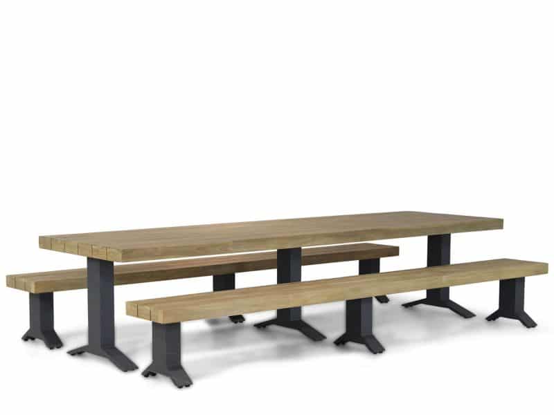 Santika Superior/Superior 330 cm picknickset 3-delig