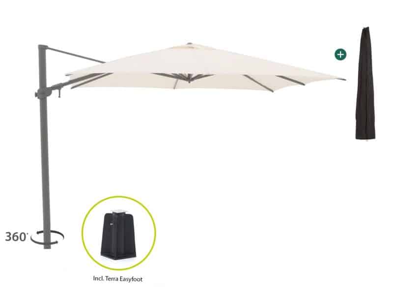 Shadowline Austin zweefparasol 300x300cm - Laagste prijsgarantie!