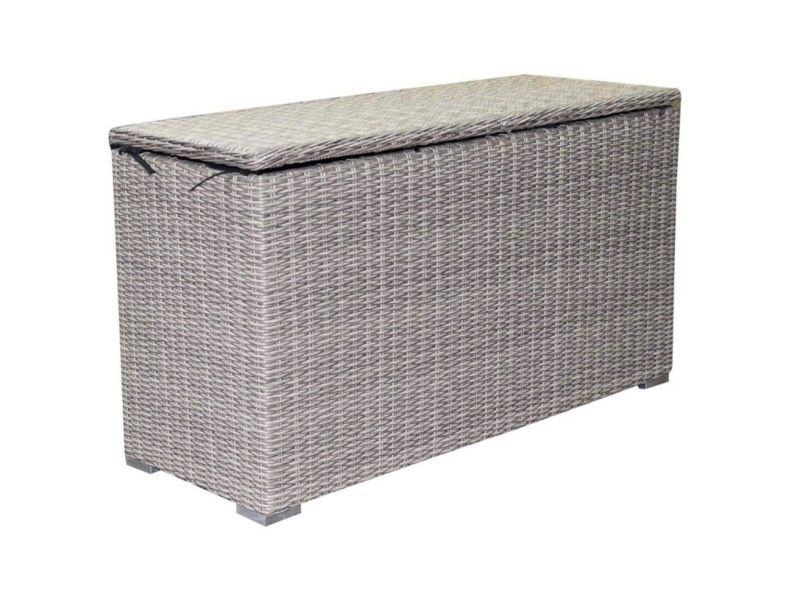 Showroommodel Kussenbox klein 126x47xH71 cm grijs