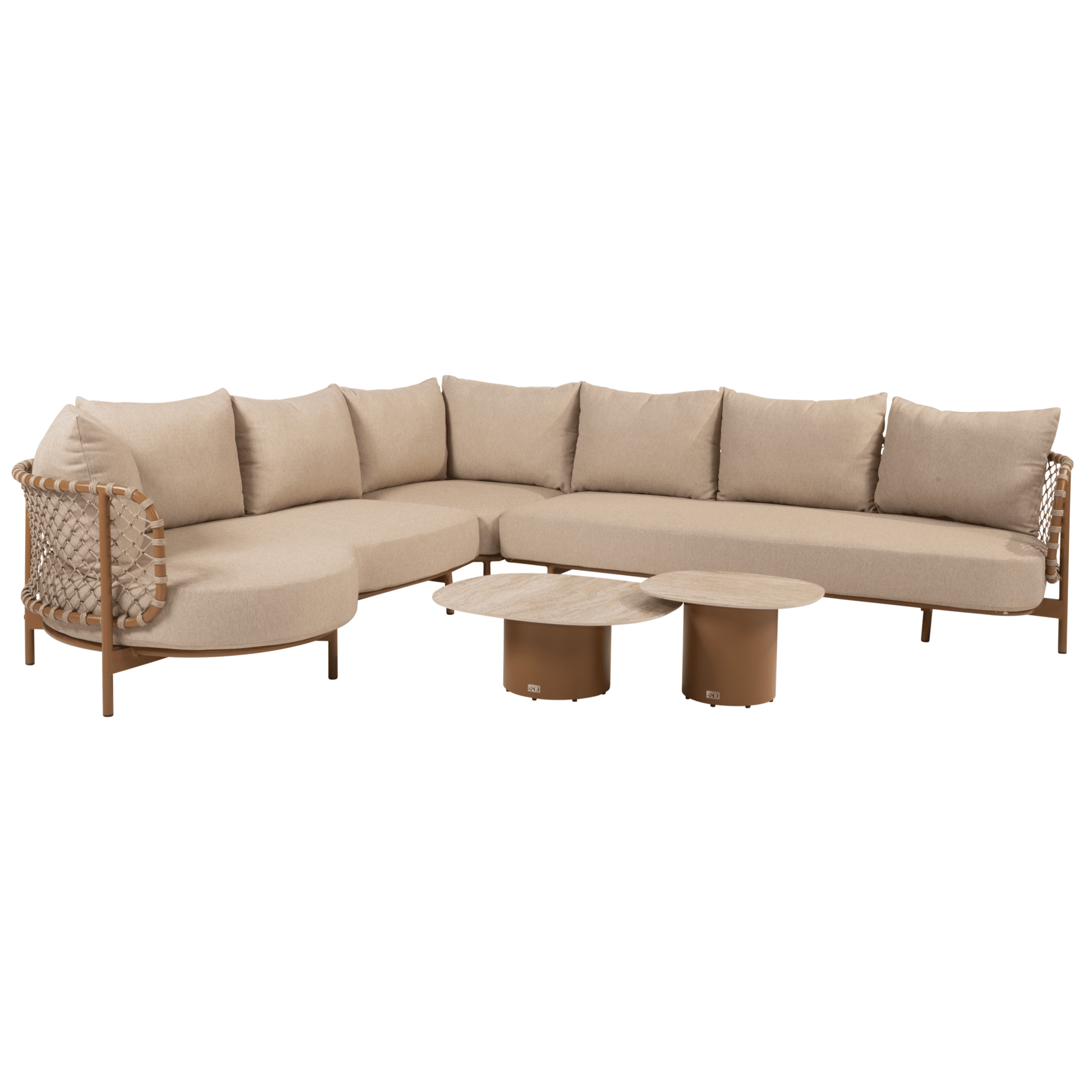 sofie martinique modulaire hoek loungeset 4 delig keramiek amber 4 seasons outdoor
