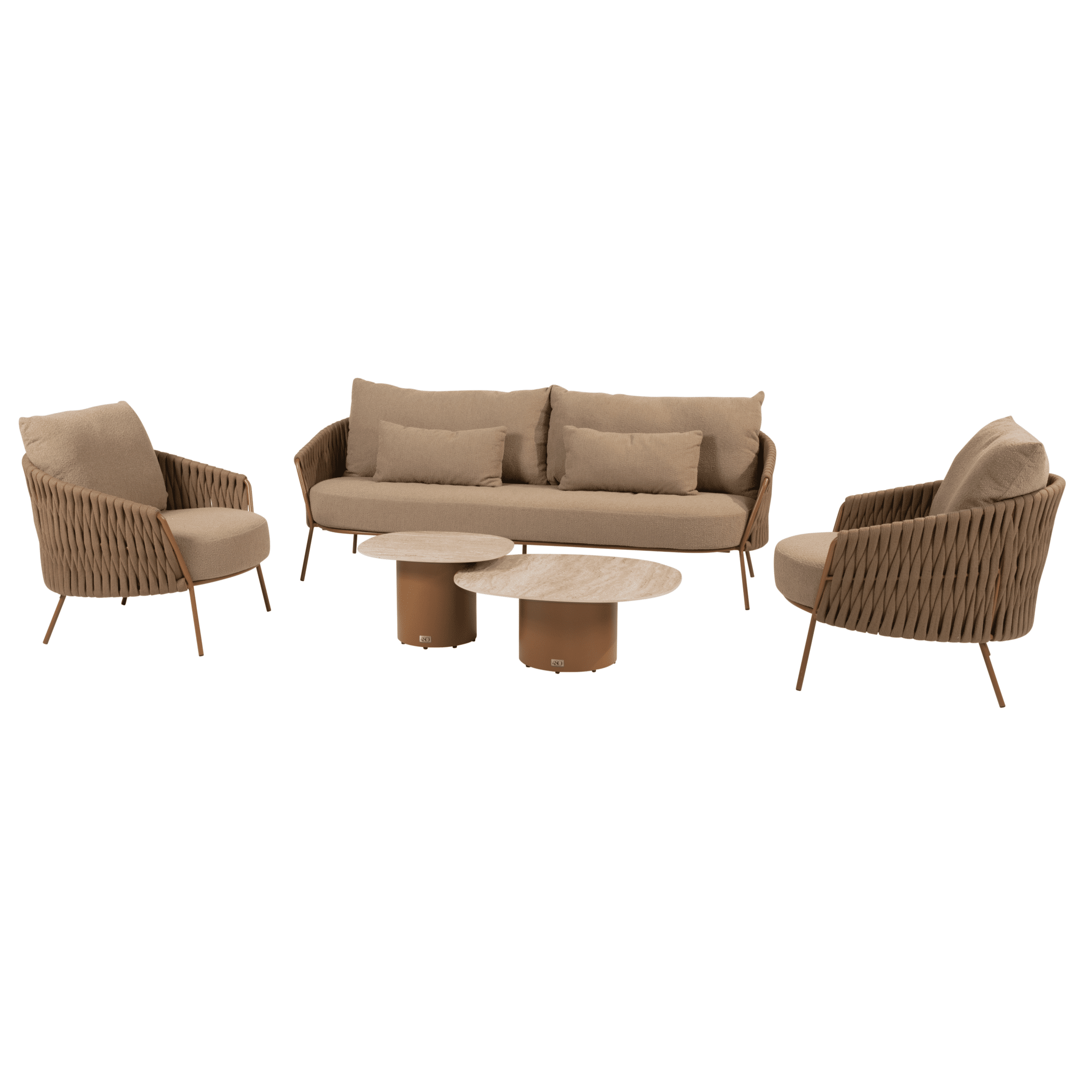 sofie molina stoel bank loungeset 5 delig keramiek amber 4 seasons outdoor